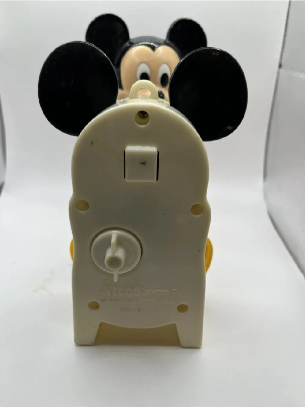 Vintage 1986 Superior Toy Disney Mickey Mouse Gumball Bank Plastic Part&CRIB TOY